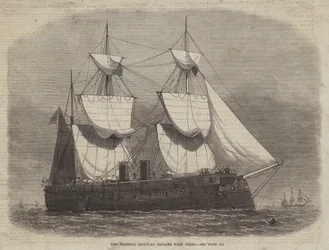 The Prussian Ironclad Frigate Kron Prinz